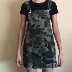 Camo print dress